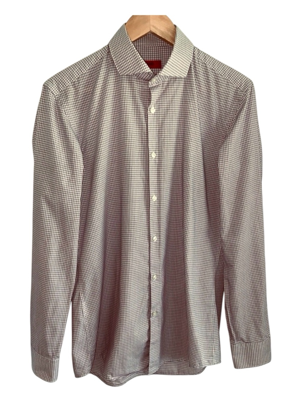 2/60$ Men’s HUGO BOSS easy iron cotton dress shirt size 39 (15½)
